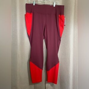 NWT Livi for Lane Bryant 18/20 7/8 High-Rise Leggings with Pockets Activewear